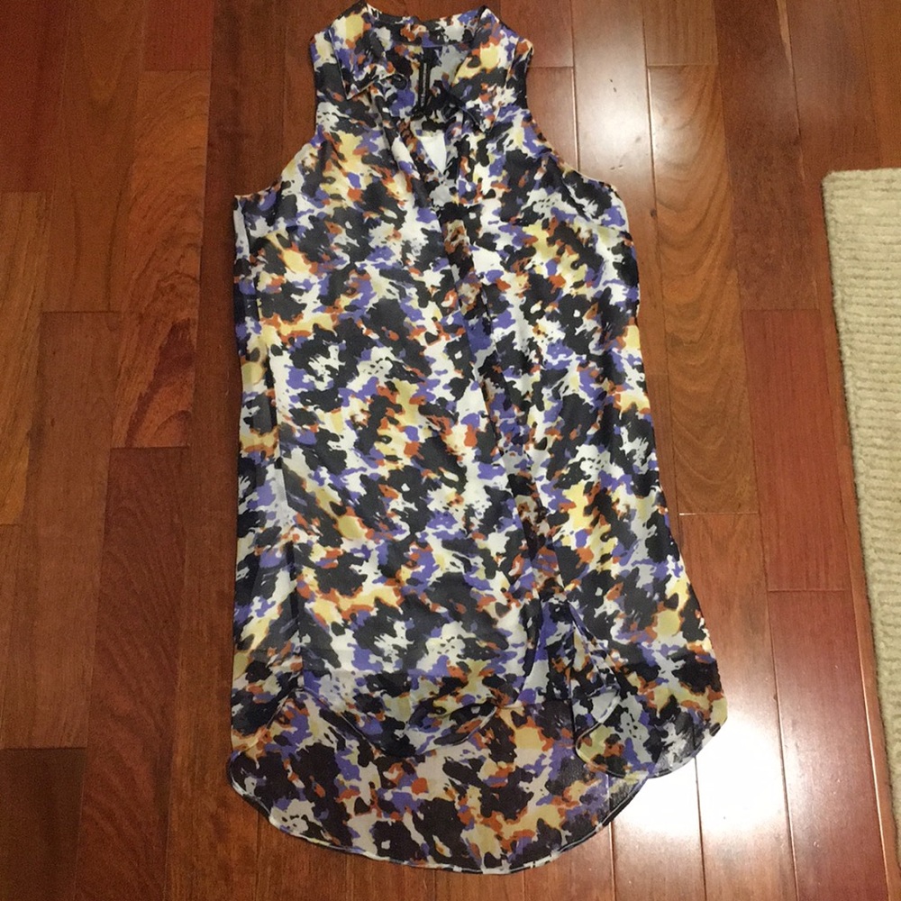 Sleeveless blouse dress